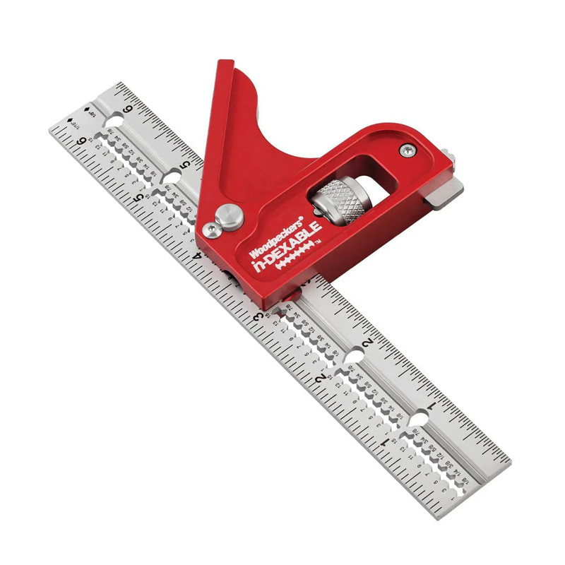 in-DEXABLE Combo Square with Rack-It - 6"